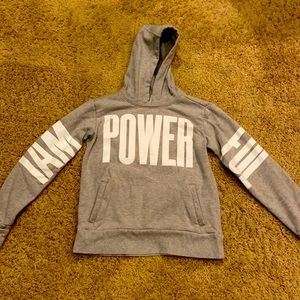 Athleta Girl Large-12- I AM POWERFUL sweatshirt